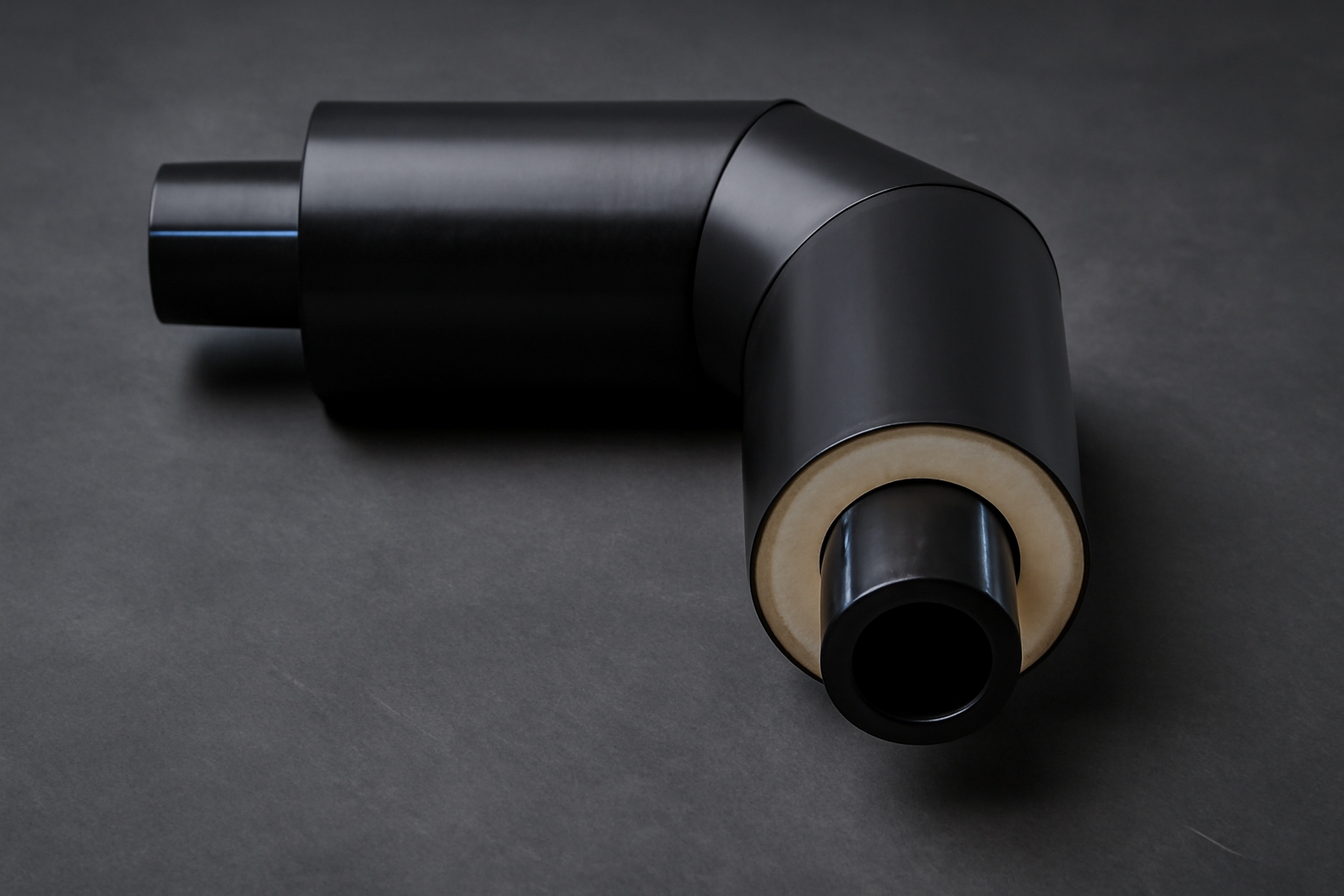 Отвод в ППУ 1200х530-30°-1 Ст10 ГОСТ 30732-2006