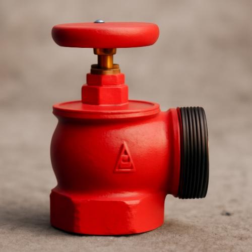 Клапан пожарный КПЧМ 65-1 чугунный угловой 90°